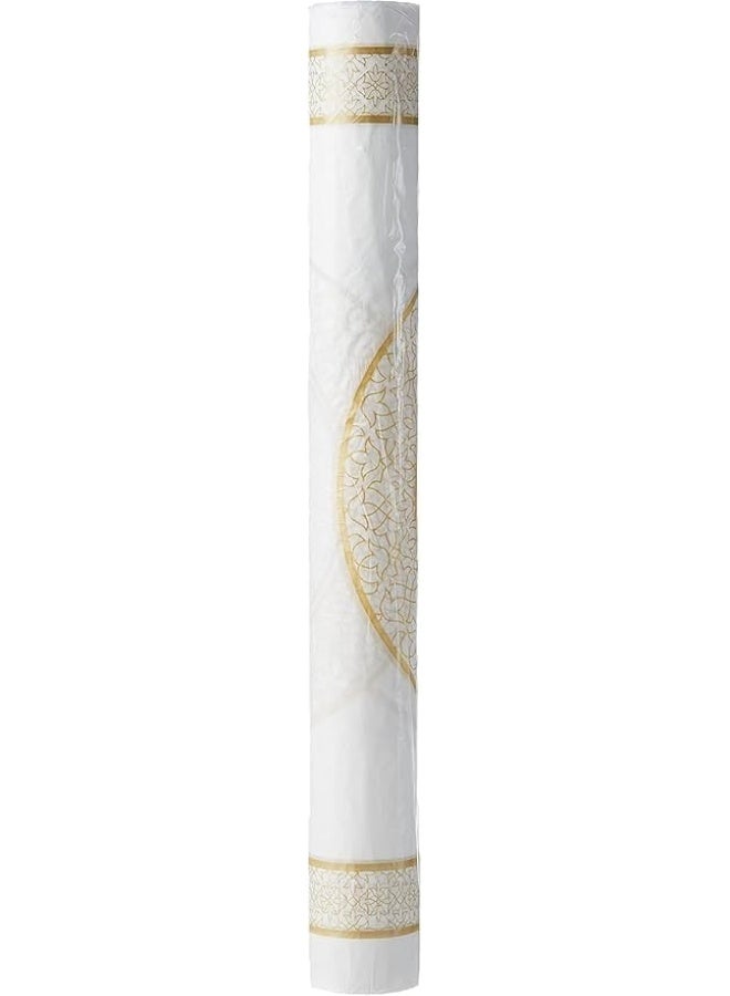 HOME CHOICE Disposable Printed Sufra Roll, Pack of 3KG Roll, Table Cover, Perforated Plastic  - Image 3