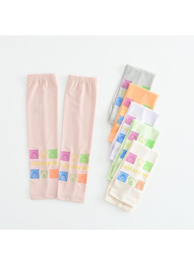 Bumblebee Sun Protection Cooling Arm Sleeves - Kids & Teens Uv Guard For Driving, Outdoor Sports & Cycling - Image 3