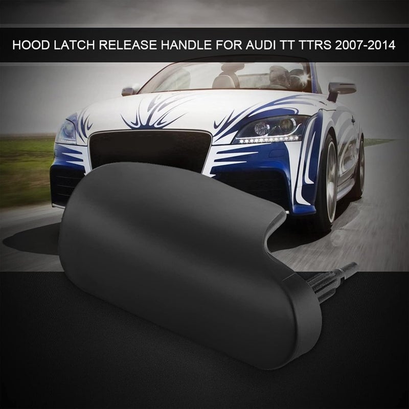 Aramox HoodBonnetReleaseHandle, AftermarketReplacementfor20072014, withABSPlastic, FitforLeftHandDriverSideCar - Image 2