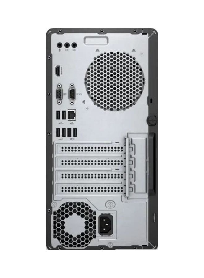 HP كومبيوتر 290 G4 بتصميم صغير وقائم ومعالج كور i3-10100 / ذاكرة رام 8 جيجابايت / محرك أقراص SSD سعة 256 جيجابايت + محرك أقراص صلبة HDD سعة 1 تيرابايت / بطاقة رسومات إنتل دقة فائقة الوضوح / نظام ويندوز 10 أسود - Image 2