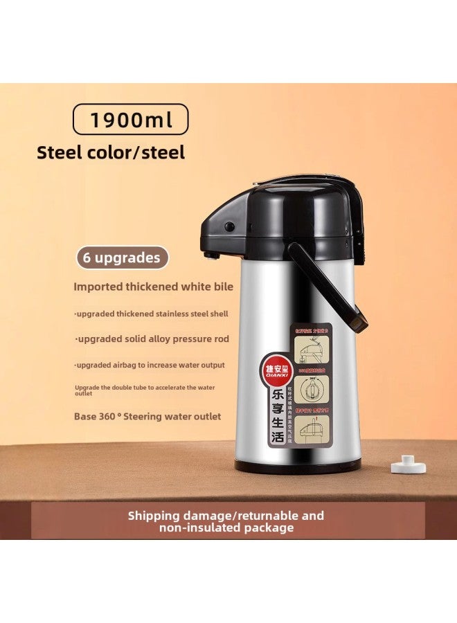 Press-Type Hot Water Water Kettle Thermos Water Kettle Air Pressure Hot Water Bottle Large Capacity Household Tea Bottle Boiling Water Bottle Thermos Water Kettle-Color:[supports Private/build Group Purchase Customization ★ One Can Be Printed.] Consult Customer Service-Capacity:Default Items - Image 1