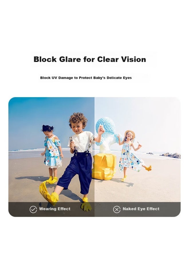 Lovecraft Kids Cycling Sunglasses White Frame Colorful Lens Teenager Sports Outdoor Sun Protection Windproof Sunglasses - Image 3