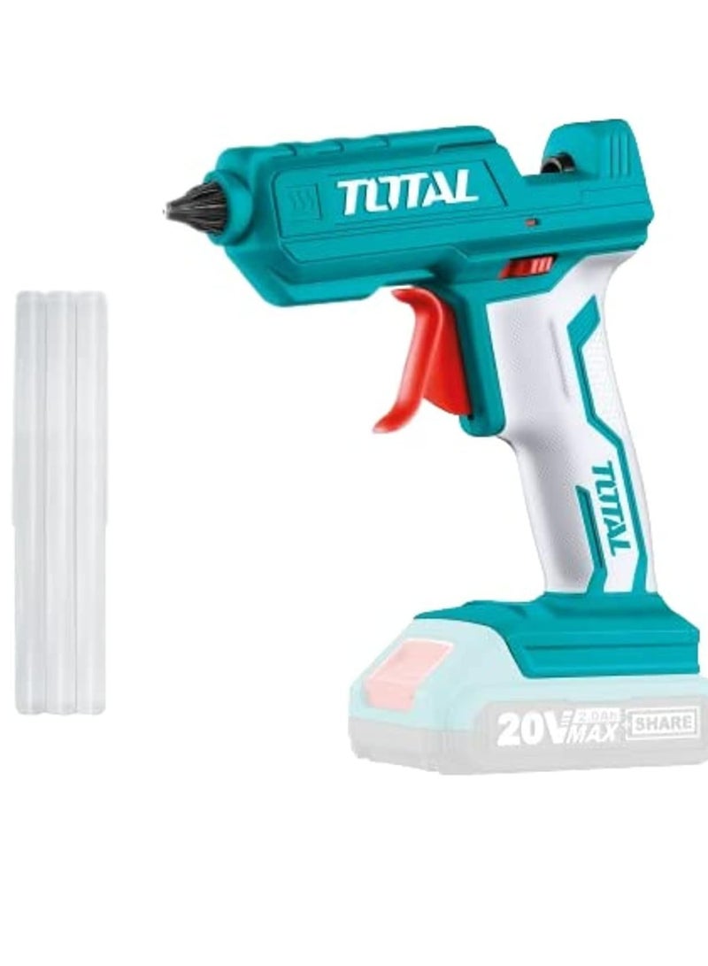 Total Lithium-Ion Glue Gun 20V  Without battery and charger   TGGLI2001 - Image 1