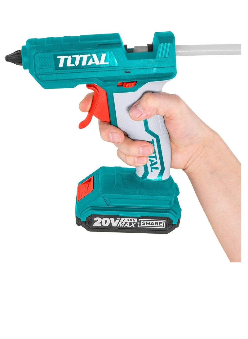 Total Lithium-Ion Glue Gun 20V  Without battery and charger   TGGLI2001 - Image 3