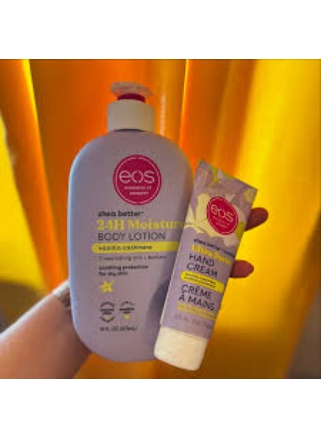 EOS Shea Better Hand Cream Vanilla Cashmere – Deep Moisture & Soft Hands 24H – 75ml - Image 3