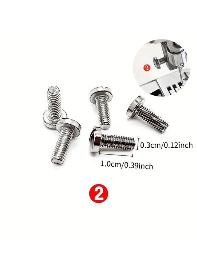 Needle Plate Screws 5pcs Set For Sewing Machine Synchronous Car Upper Needle - Image 3
