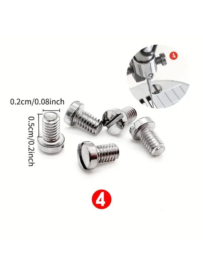 Needle Plate Screws 5pcs Set For Sewing Machine Synchronous Car Upper Needle - Image 5