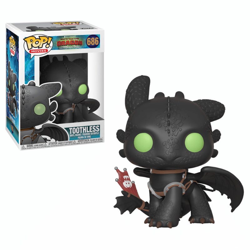 Funko Pop! Movies: How to Train Your Dragon - Toothless - How to Train Your Dragon - Collectable Vinyl Figure - Gift Idea - Official Merchandise - Toys for Kids & Adults - Image 1