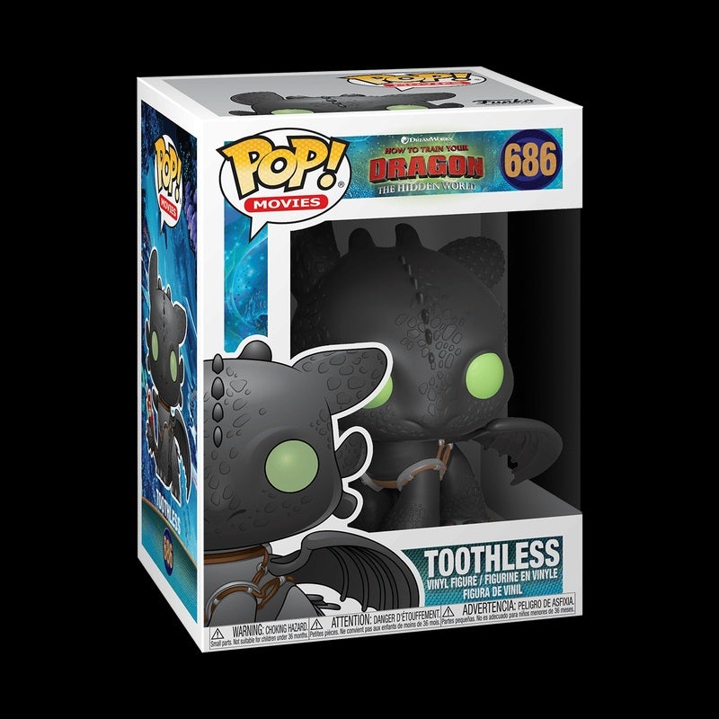 Funko Pop! Movies: How to Train Your Dragon - Toothless - How to Train Your Dragon - Collectable Vinyl Figure - Gift Idea - Official Merchandise - Toys for Kids & Adults - Image 3