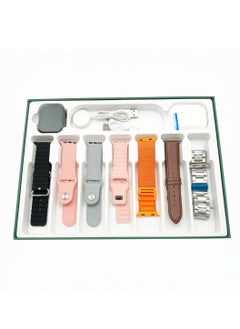 Winmax Smart Watch 7+1 With Health Fitness Tracker Sport Watch , 7 addition Replacement Band 49MM-Multicolour  - Image 2
