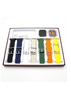 Winmax Smart Watch 7+1 With Health Fitness Tracker Sport Watch , 7 addition Replacement Band 49MM-Multicolour  - Image 3