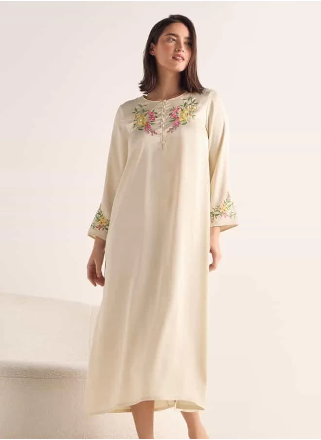 FAV Embroidered Night Dress