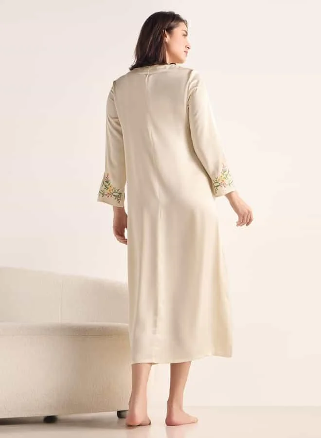 Splash FAV Embroidered Night Dress