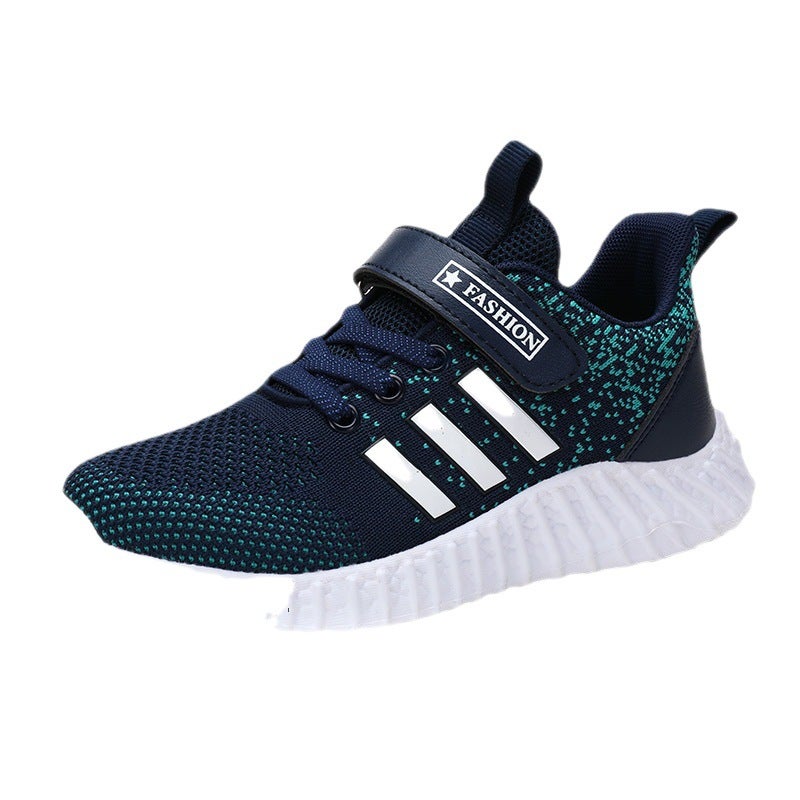 Fujian Manufacturers Children'S Net Shoes 2022 New Spring Boys Net Shoes Breathable Net Surface Medium And Large Children'S Double Net Light - Image 4