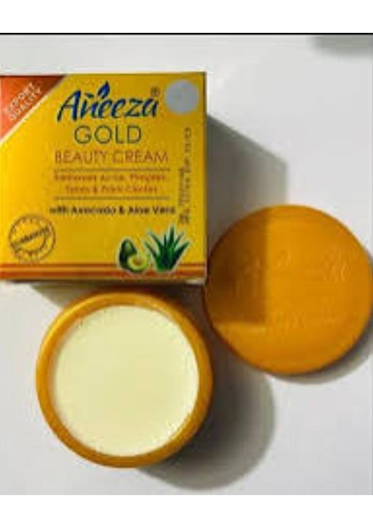 Aneeza Gold Beauty Cream With Avocado & Aloe Vera 20 g  - Image 2