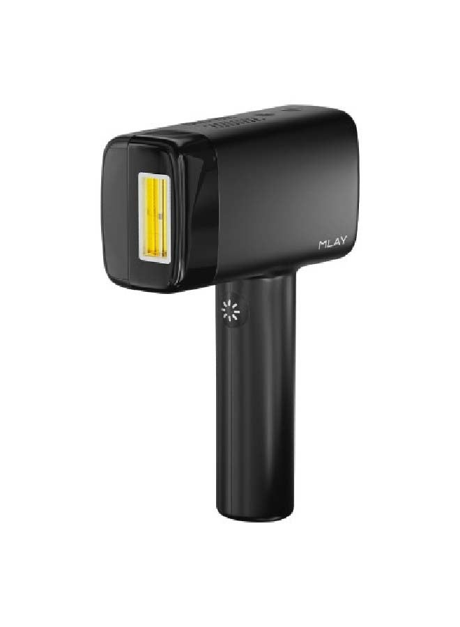 MLAY T14 Laser Hair Removal Device with Ice Cooling Feature - Black - Image 1