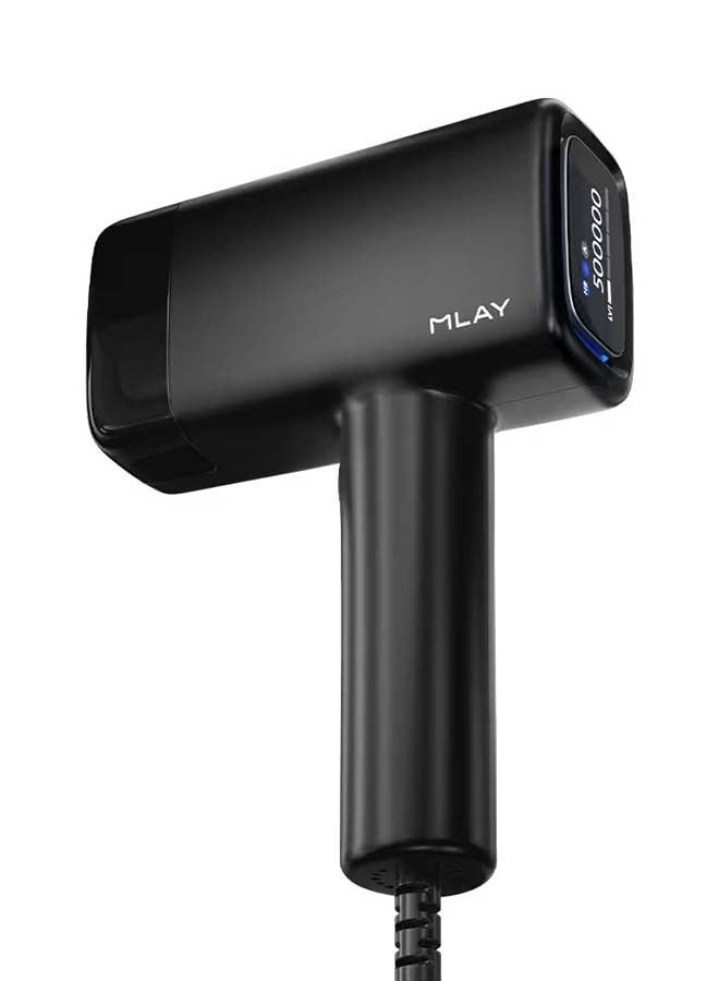 MLAY T14 Laser Hair Removal Device with Ice Cooling Feature - Black - Image 5