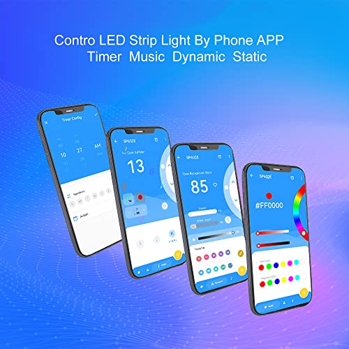 BTF-LIGHTING WS2812B WS2811 WS2813 WS2815 1903 SP602E Bluetooth Controller with 4 Signal Outputs for LED Module Pixel Strip String Light Andriod iOS APP/RF Remote/Trigger Control - Image 3