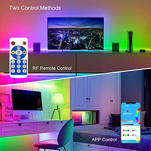 BTF-LIGHTING WS2812B WS2811 WS2813 WS2815 1903 SP602E Bluetooth Controller with 4 Signal Outputs for LED Module Pixel Strip String Light Andriod iOS APP/RF Remote/Trigger Control - Image 2