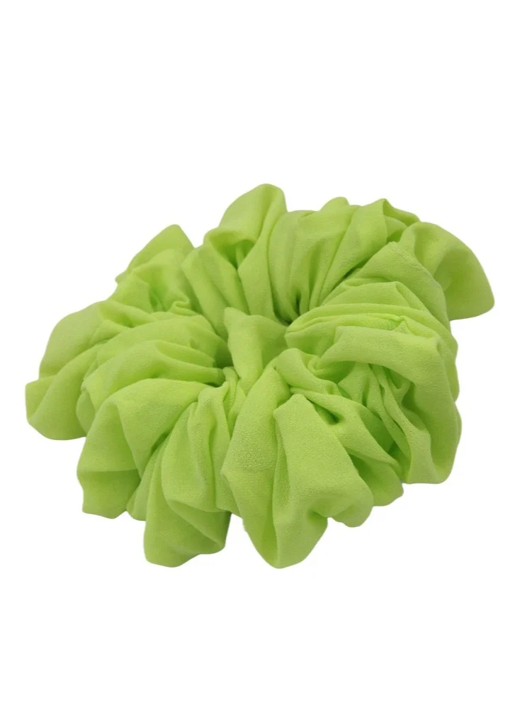 D'Daniela D'Daniela - Elastic Volumizing Hijab Scrunchie Tie Bun - Lime Green