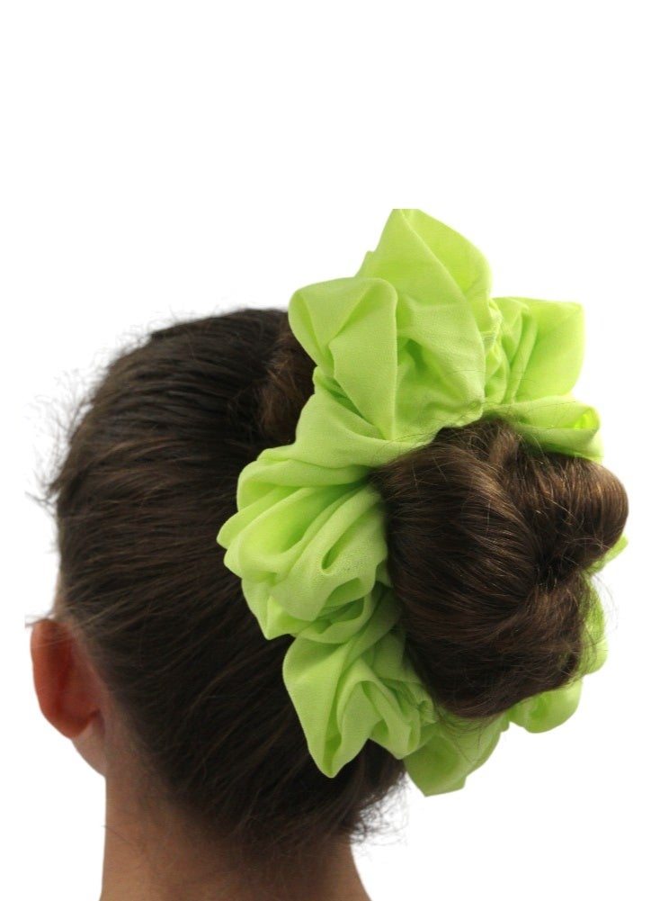 دىدانيالا ربطة حجاب دانيللا المطاطية لتكثيف الشعر باللون الأخضر الليموني - Image 3