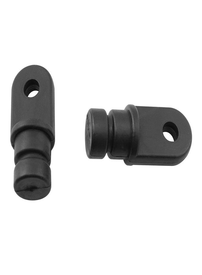 DGHAOP Bimini Top Fitting 2PCS 5/8 Inches OD Bimini Top Lightweight Black Nylon Round Inside Eye End for Marines Boats Yachts Ships, 5/8 inch Internal Eye End - Image 5