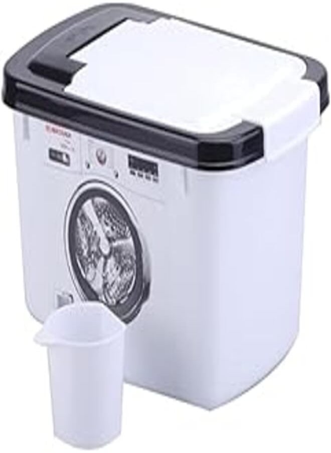 El Watania - ELWATANIA LARGE POWDER BOX WHITE AND BLACK - Image 1