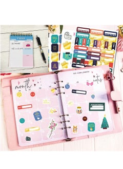 Y&D To Do List Notebook, Spiral Bound Undated Daily Planner, 52 Sheets 4.5" X 6.2" Tear off Task Planning Pad with 4 Sheet Stickers for Work Office Home School  - Image 2