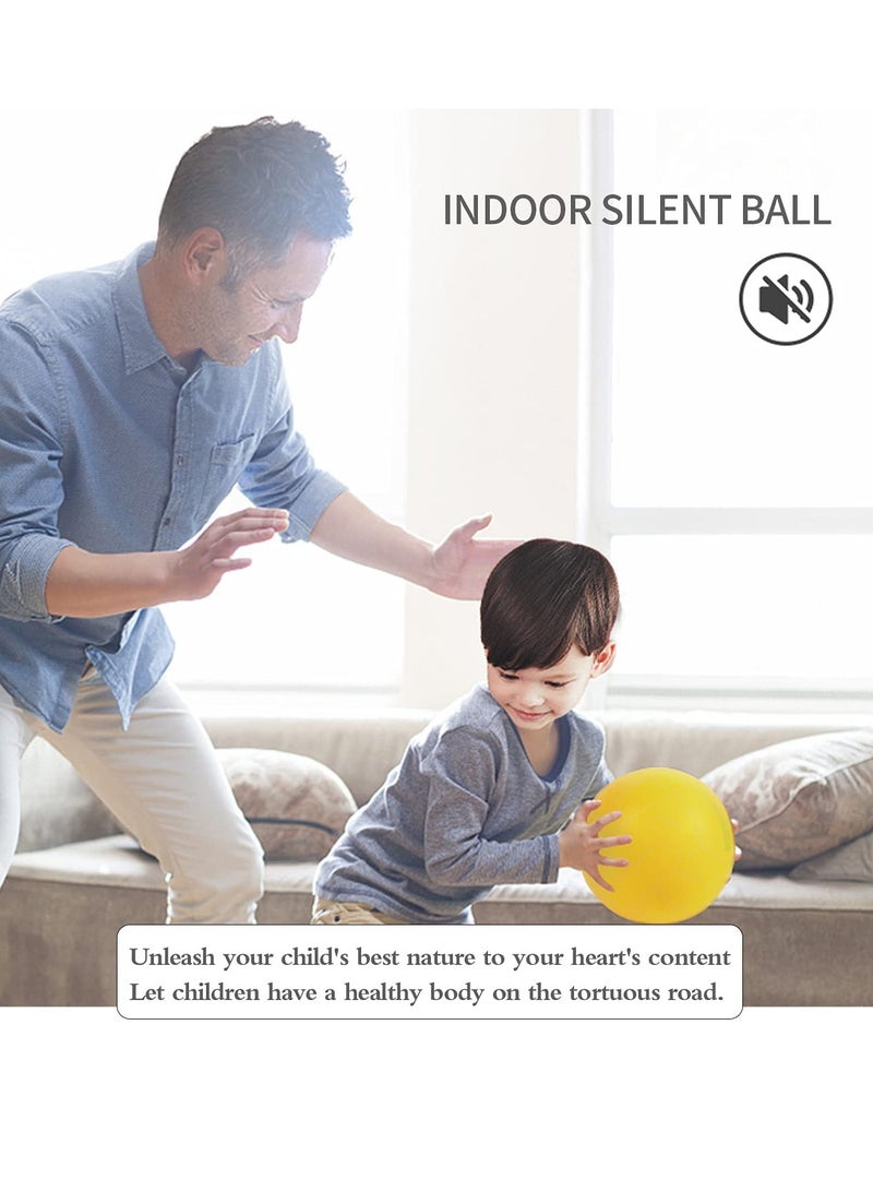 KASTWAVE Uncoated High Density Foam Ball, for Over 3 Years Old Kids Foam Sports Balls, Soft and Bouncy, Lightweight and Easy to Grasp Foam Silent Balls are Safe for Younger Children, 7-Inch - Image 4