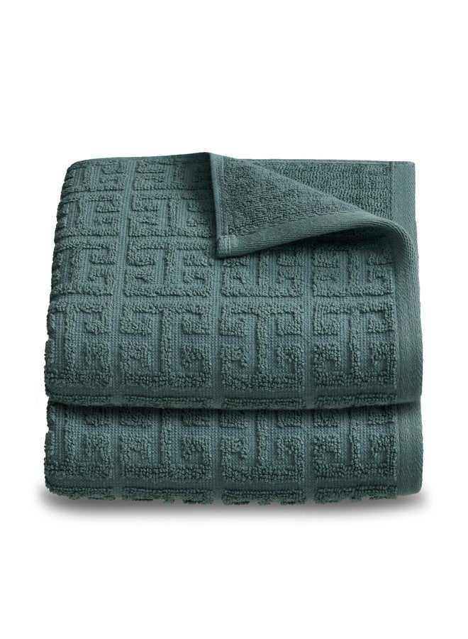 Martex Arcadia Terra Slate 2 Piece Hand Towel Set - Image 1