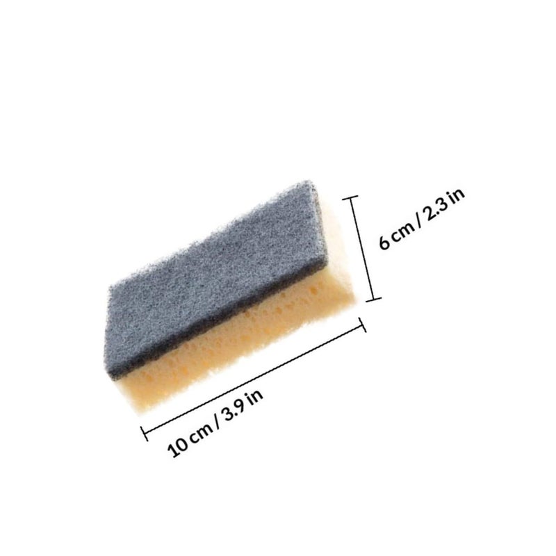 10 Pack Double Sided Deep Black Kitchen Sponges for Non Scratch Dish Washing - Image 3