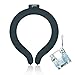 Syllable Neck Cooling Tube Reusable Neck Cooler with Insulated Bag for Outdoor and Indoor in Summer Black - Image 1