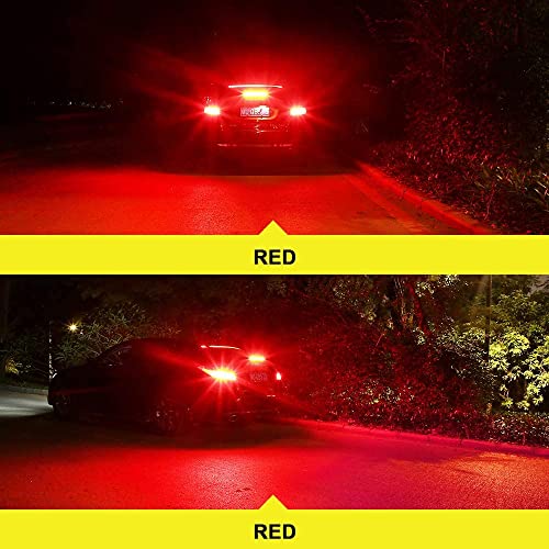 Automaze 1157 BAY15d Red LED Brake Lamp With Advanced 3030 SMD Bright Stop Lamp, Pack of 2 (Red) - Image 5