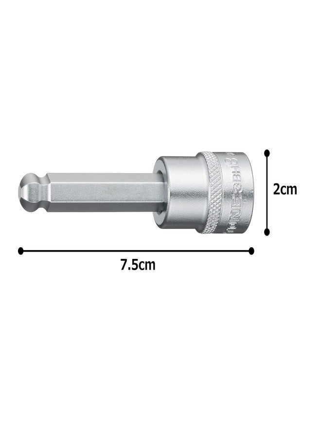 TONE Ball End Hex Socket 3BH-08 3/8" Inch Drive 8mm - Image 5