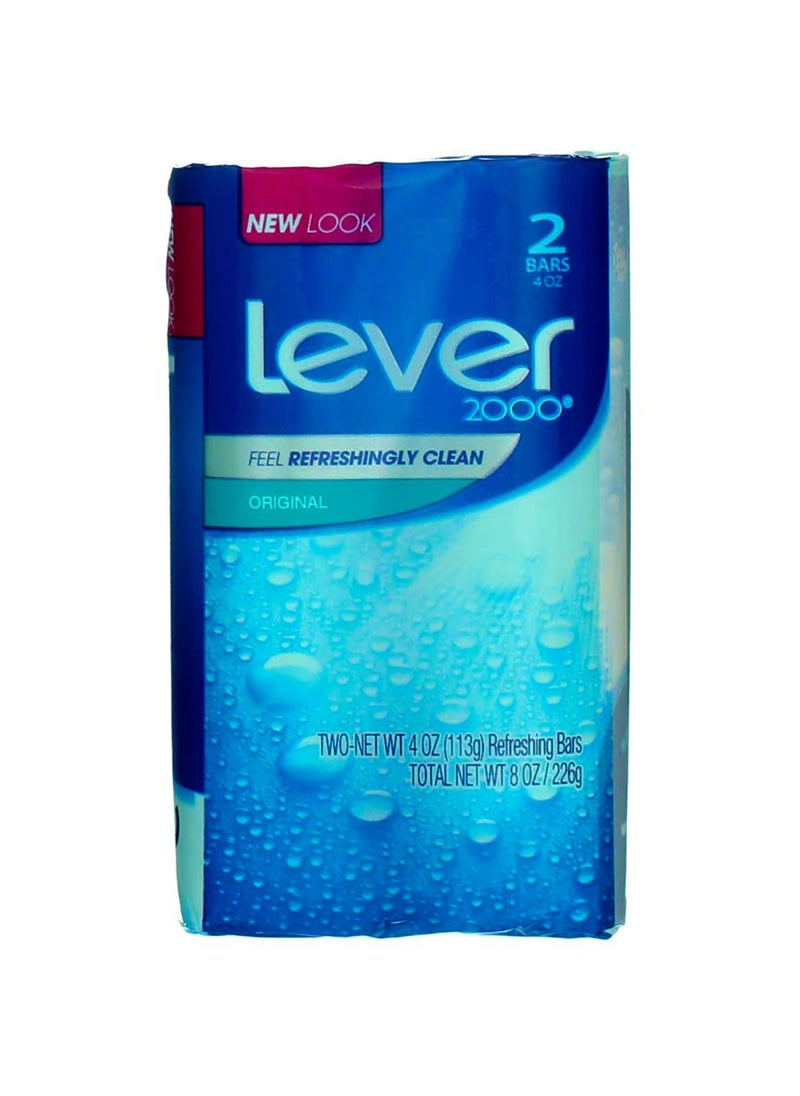 Lever 2000 Lever 2000 Original Refreshing Bar Soap, 4 oz bars, 2 ea (Pack of 3) 