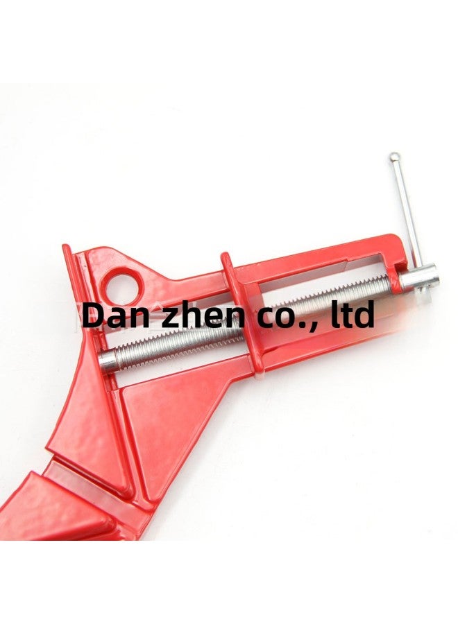 90 Degree Right Angle Clamp Welding Fixing Tool Woodworking Vice Fish Tank Fixer Red Aluminum Alloy Welding Vise Right Angle Clamp-Specifications And Models:Red Right Angle Fixed Clip Bubble Bag "145g]  - Image 5