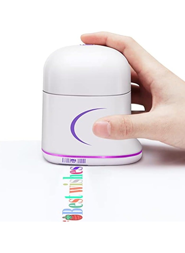 PEKOKO Portable Mini Inkjet Printer, PEKOKO Handheld Printer, Wireless Color Barcode Printer, 1200dpi  - Image 1