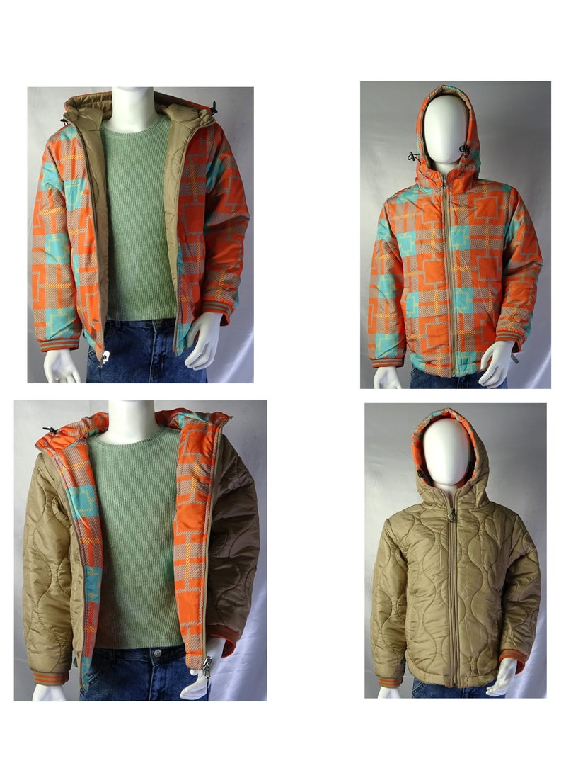 شلــــتر صناعة تركية فاخرة؛ جاكيت بنات بوجهين و سحاب لفصلي الخريف و الشتاء من مجموعة شلــــــتر 3229 - Image 1