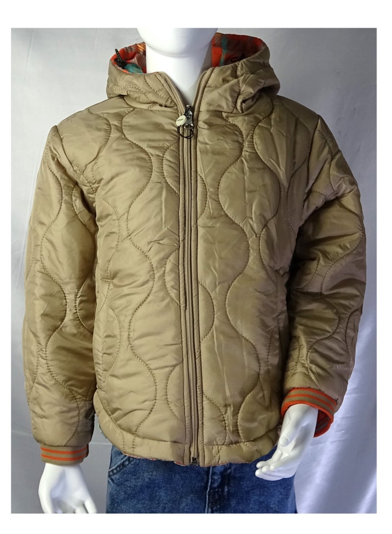 شلــــتر صناعة تركية فاخرة؛ جاكيت بنات بوجهين و سحاب لفصلي الخريف و الشتاء من مجموعة شلــــــتر 3229 - Image 4