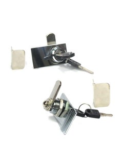 KNP KNP Chrome Plated Glass Cabinet Door Lock 5-7mm is a secure and stylish locking solution designed for glass cabinets, showcases, and display cases. 