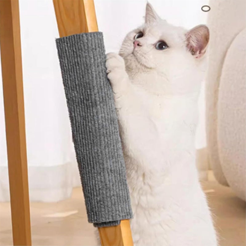 Cat Scratching Mat Cuttable Climbing Cat Scratcher Self-Adhesive Cat Wall Scratcher for Tree Shelves Sofa Furniture Protector - Image 4