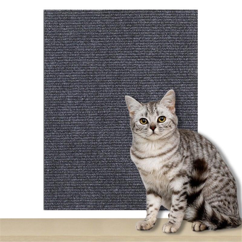 Cat Scratching Mat Cuttable Climbing Cat Scratcher Self-Adhesive Cat Wall Scratcher for Tree Shelves Sofa Furniture Protector - Image 3