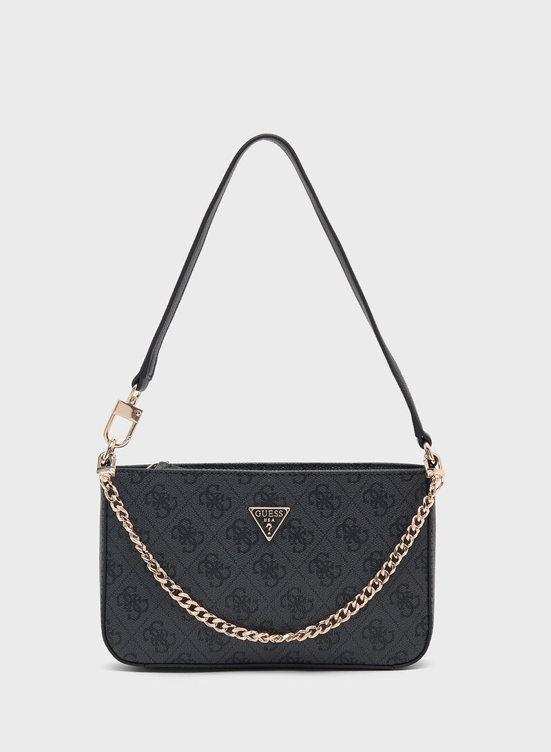 GUESS Noelle II Mini Top Zip Shoulder Bag - Image 1