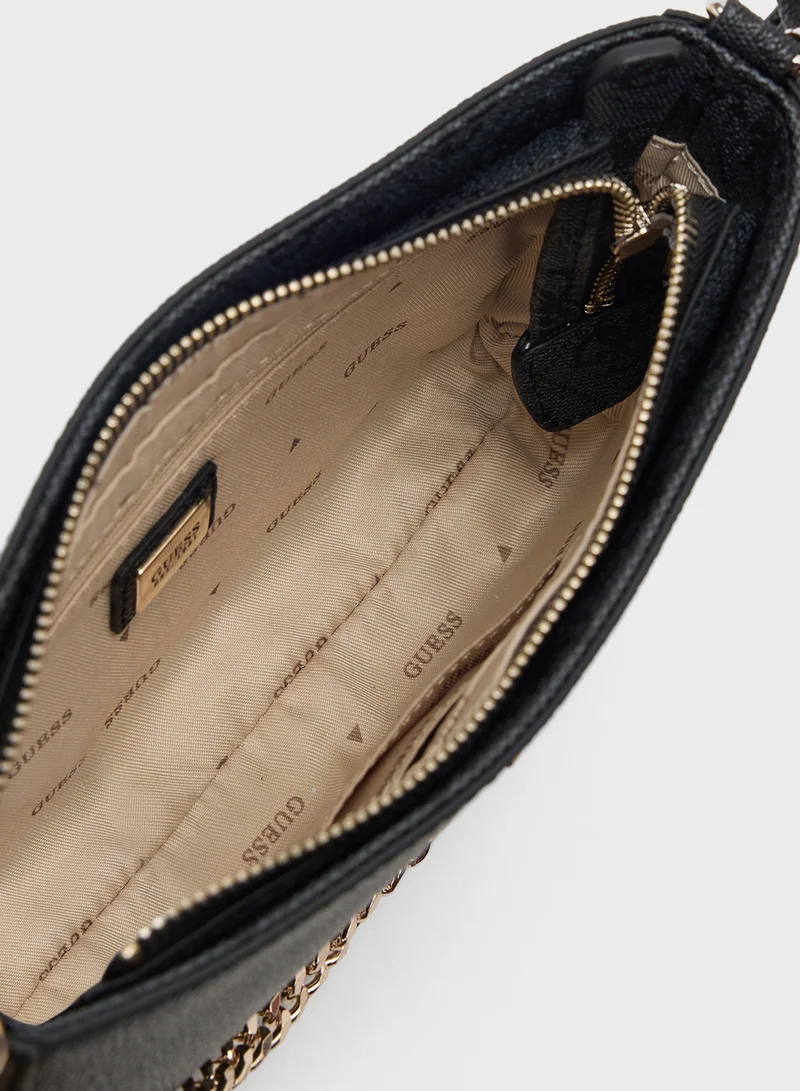 GUESS Noelle II Mini Top Zip Shoulder Bag