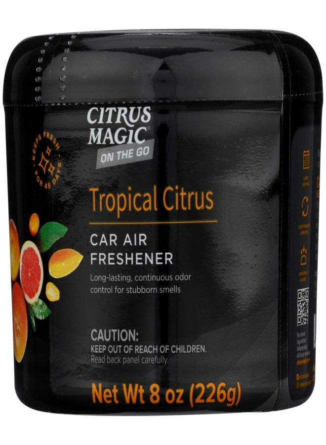 Citrus Magic On The Go Odor Absorbing Solid Air Freshener, Tropical Citrus, 8-Ounce - Image 1