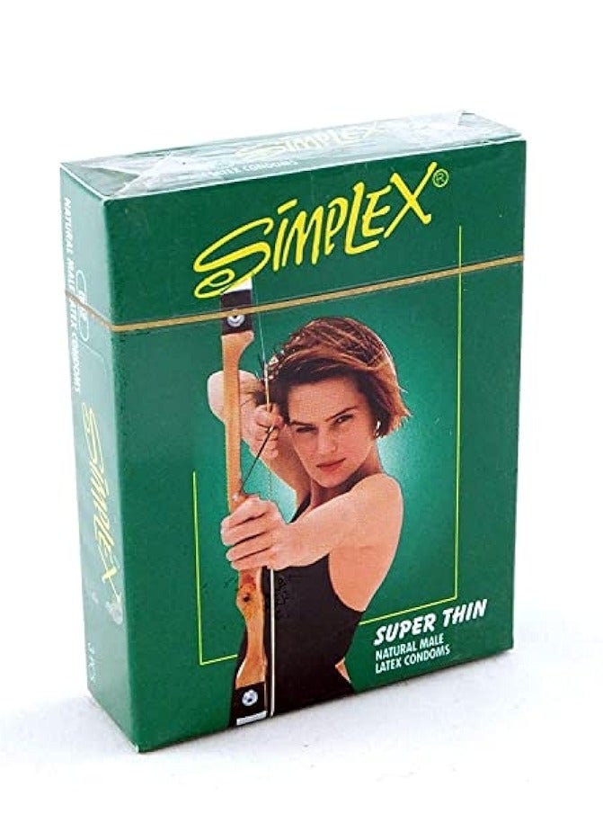 Simplex Super Thin Condom - Pack of 3