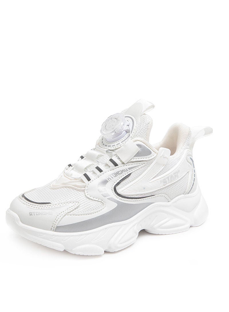 Sharpdo Knitted Kids' Sneakers Mesh Sports Shoes Breathable Lightweight Running Shoes for Kids Fashion Athletic Casual Shoes Kids Breathable Shoes - Image 1