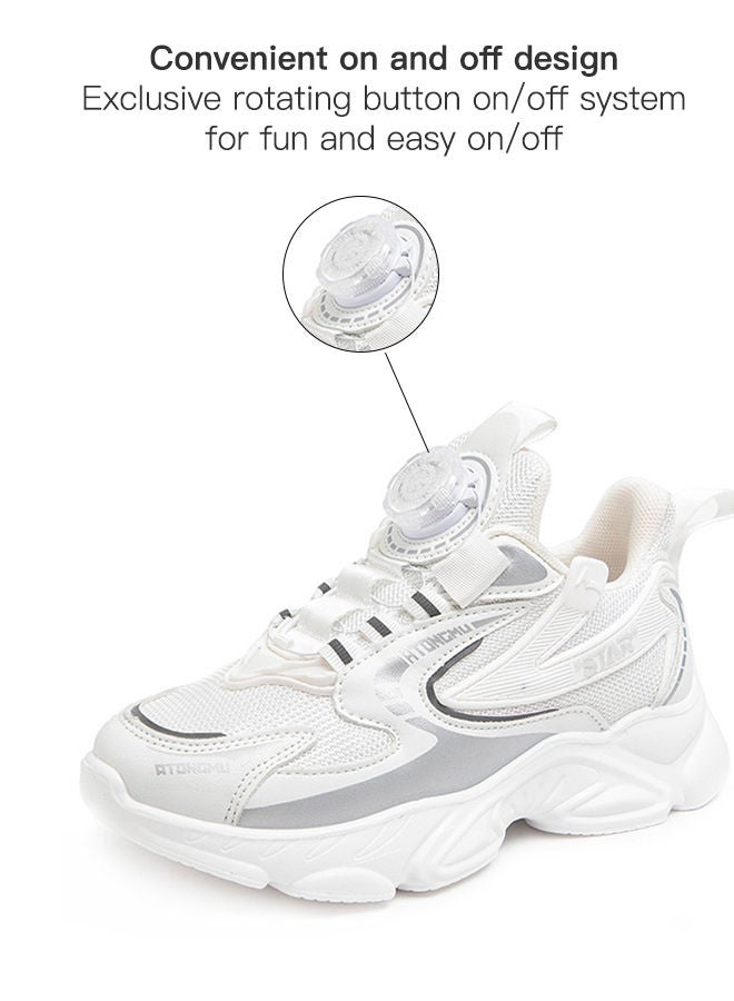 Sharpdo Knitted Kids' Sneakers Mesh Sports Shoes Breathable Lightweight Running Shoes for Kids Fashion Athletic Casual Shoes Kids Breathable Shoes - Image 2