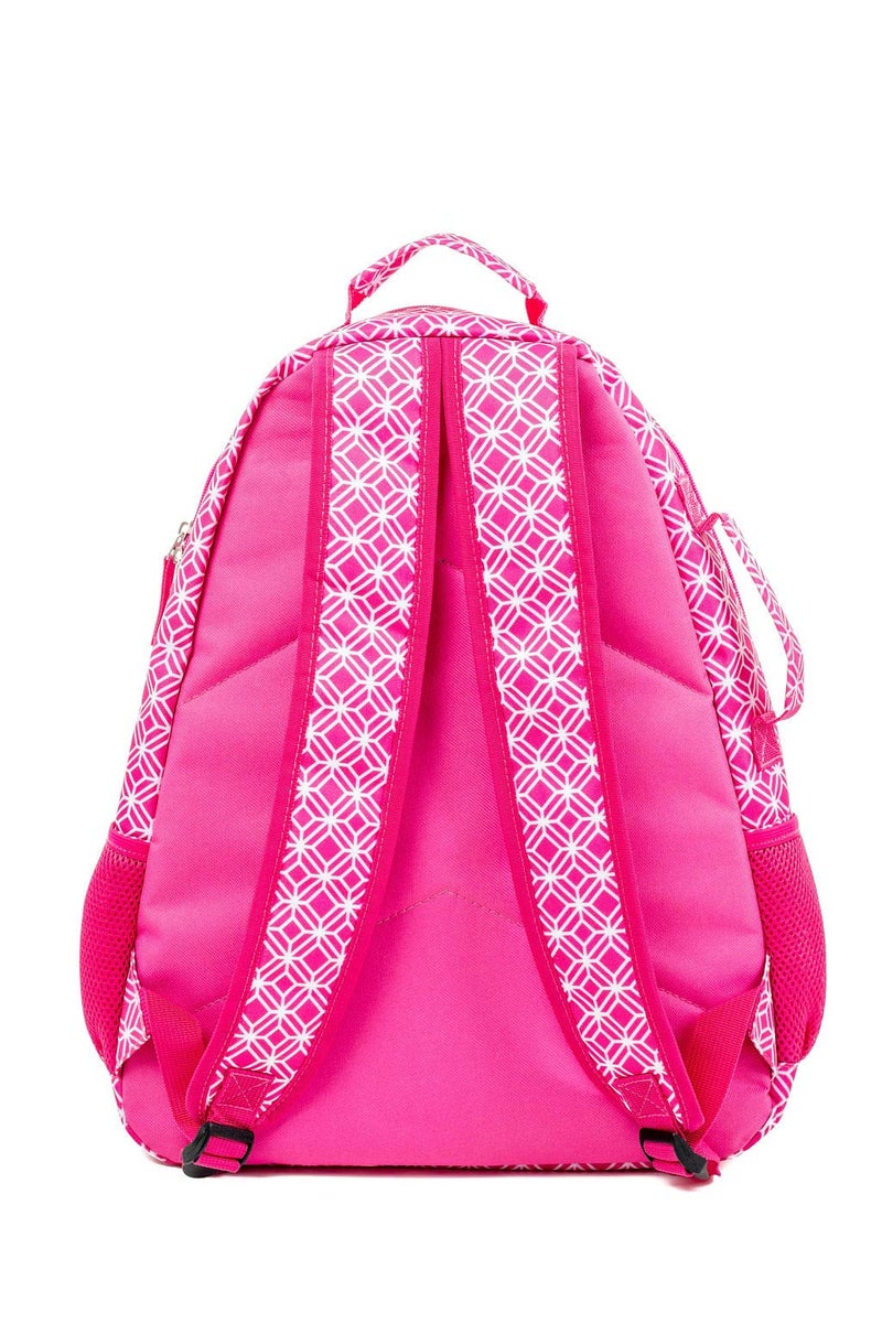 Thorza Tennis Racket Backpack for Women – Lightweight Tennis Bag Stores 2 Rackets, Balls, and Sports Gear – Backpack Only Pink - Image 3