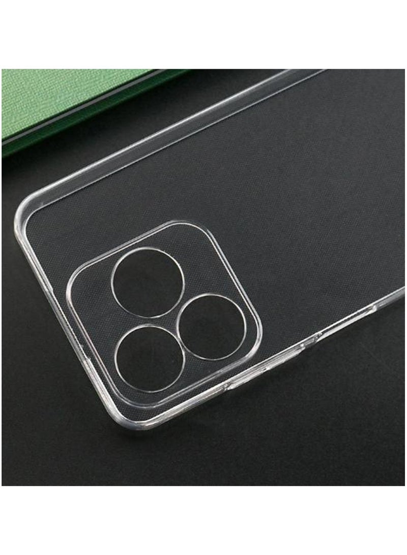 كومبي جراب حماية لهاتف ZTE nubia V60 4G، غطاء حماية مقاوم للصدمات شفاف - Image 3